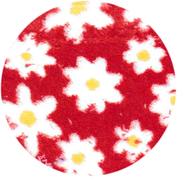 Polár takaró - virágok, 90x140 cm